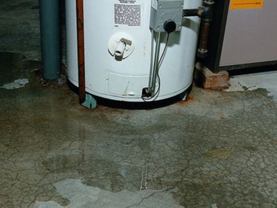 water heater leak